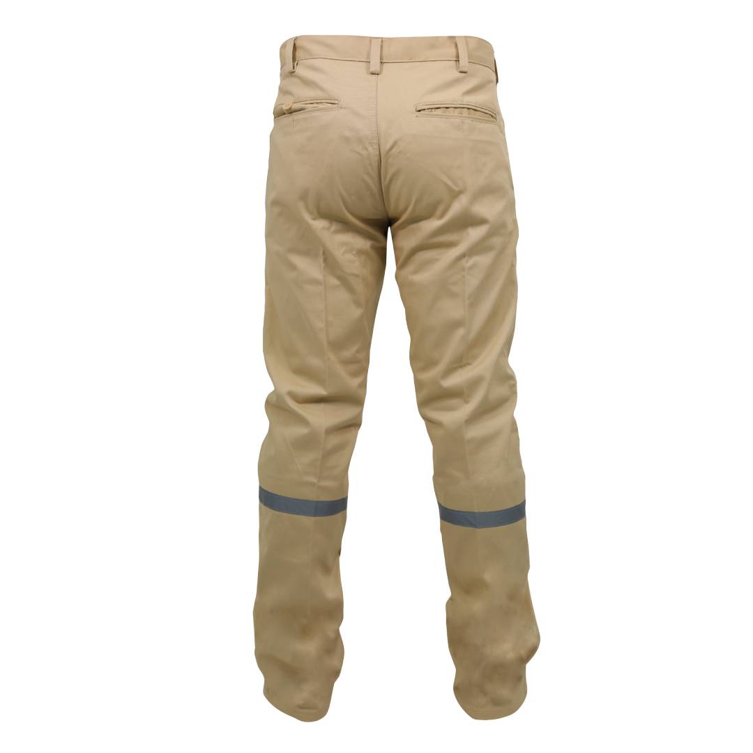 PANTALÓN GABARDINA TABACO