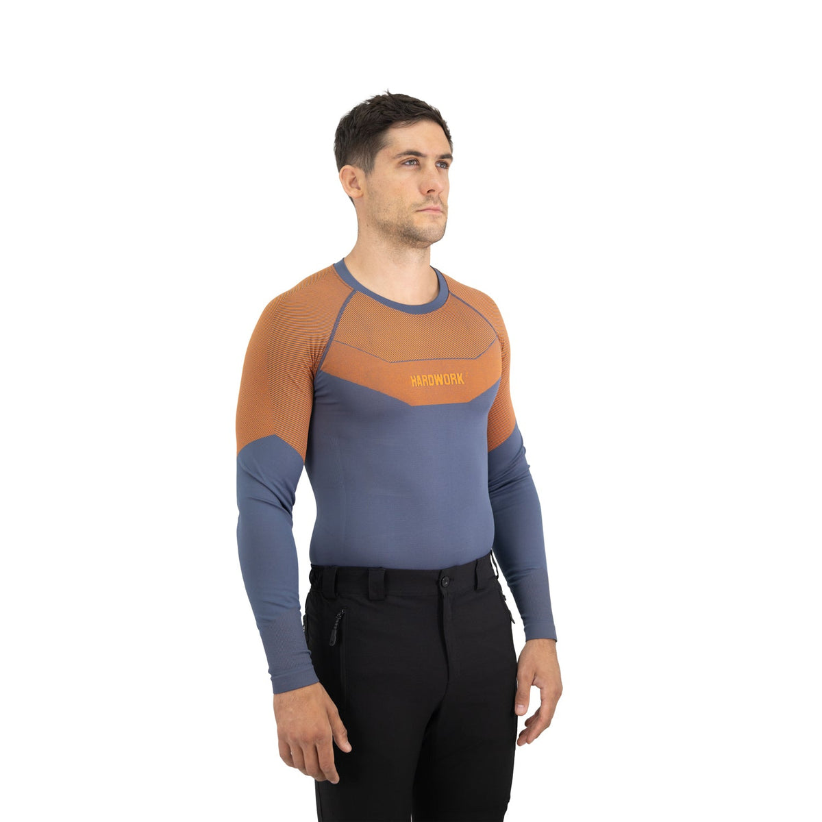 Camiseta Primera Capa HW Ecopper Hombre Blue