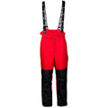 Jardinera Pantalon HW Anticorte Motosierra Rojo