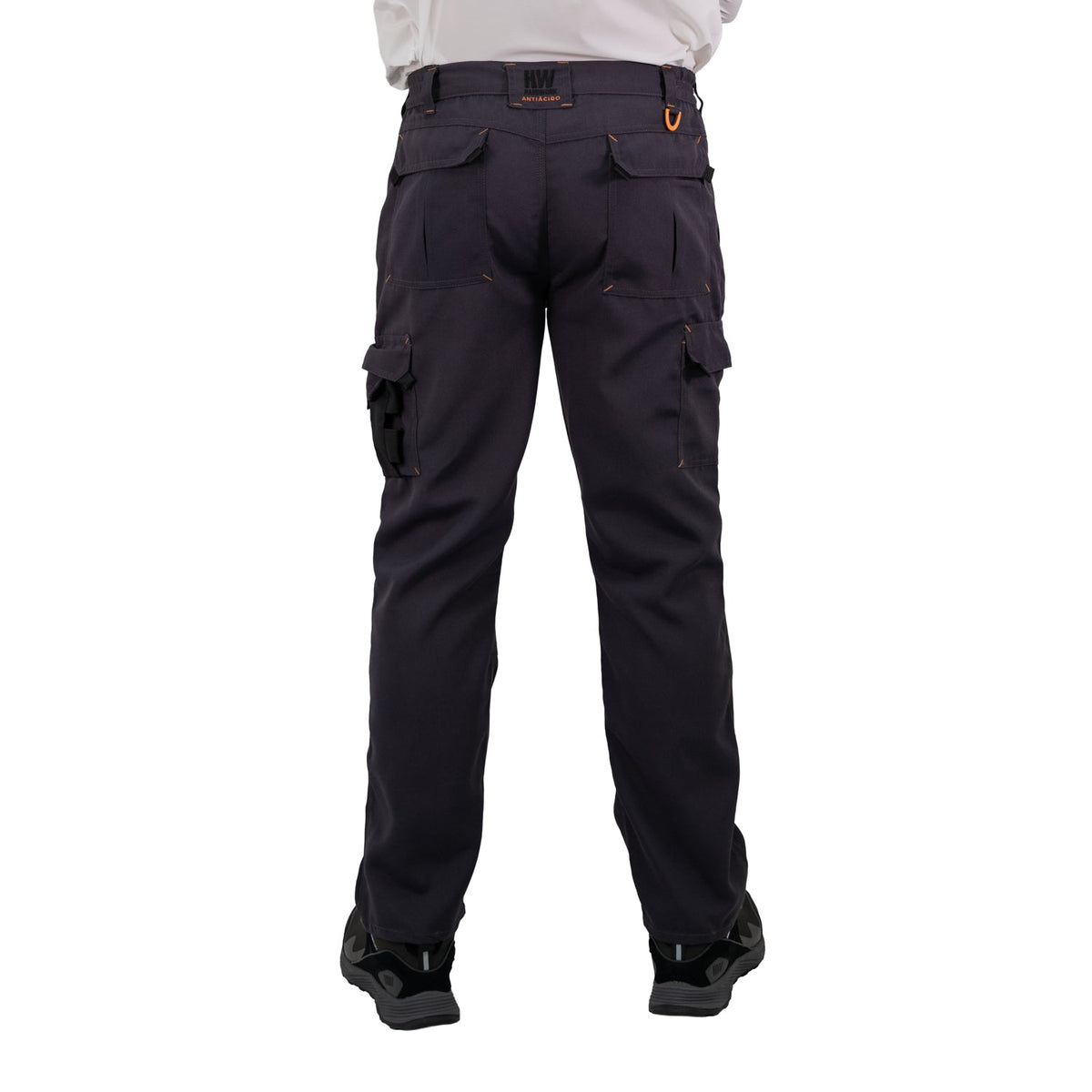 PANTALÓN CARGO HW DAKOTA ANTIÁCIDO CARBON GREY