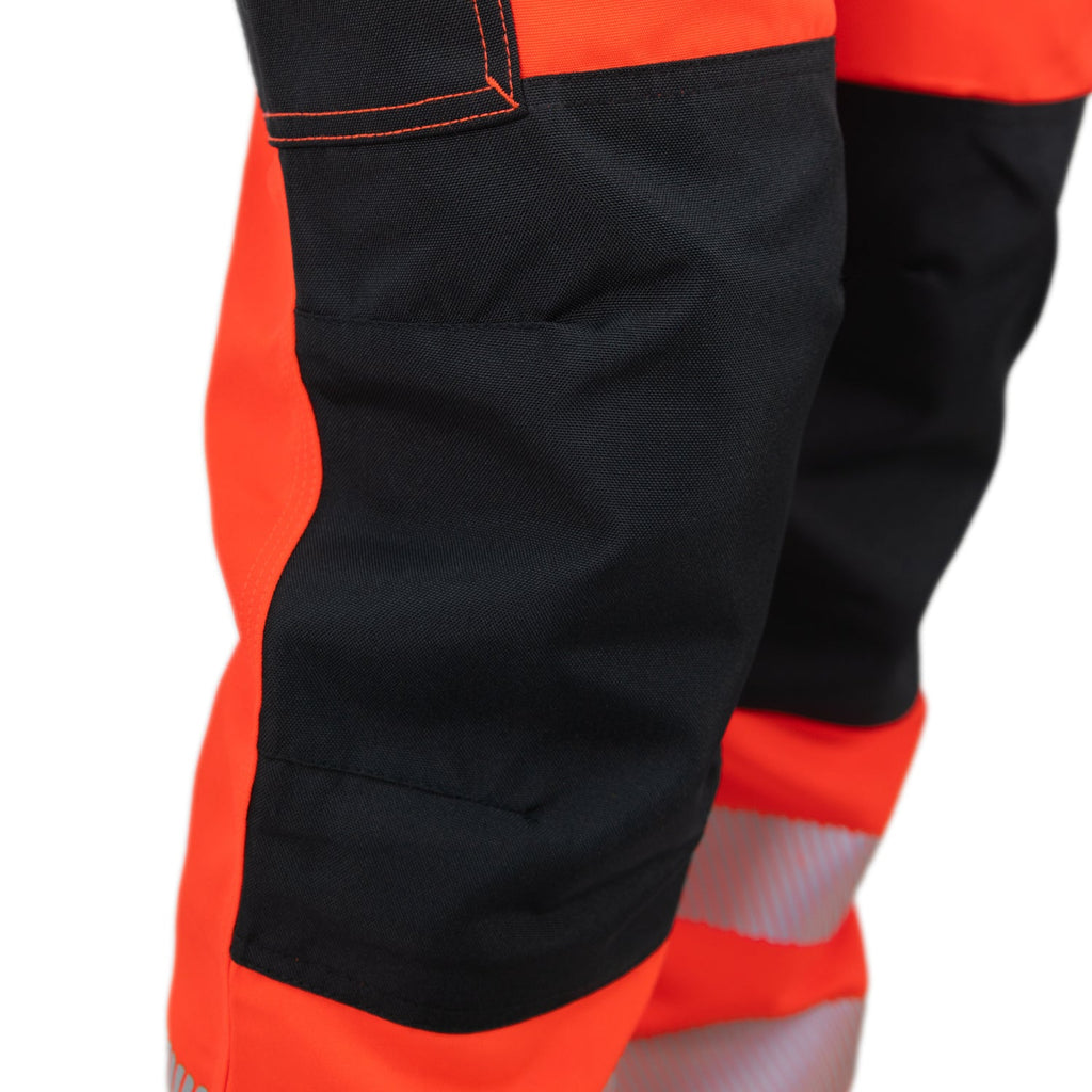 PANTALÓN CARGO HW DAKOTA ROJO FLUOR