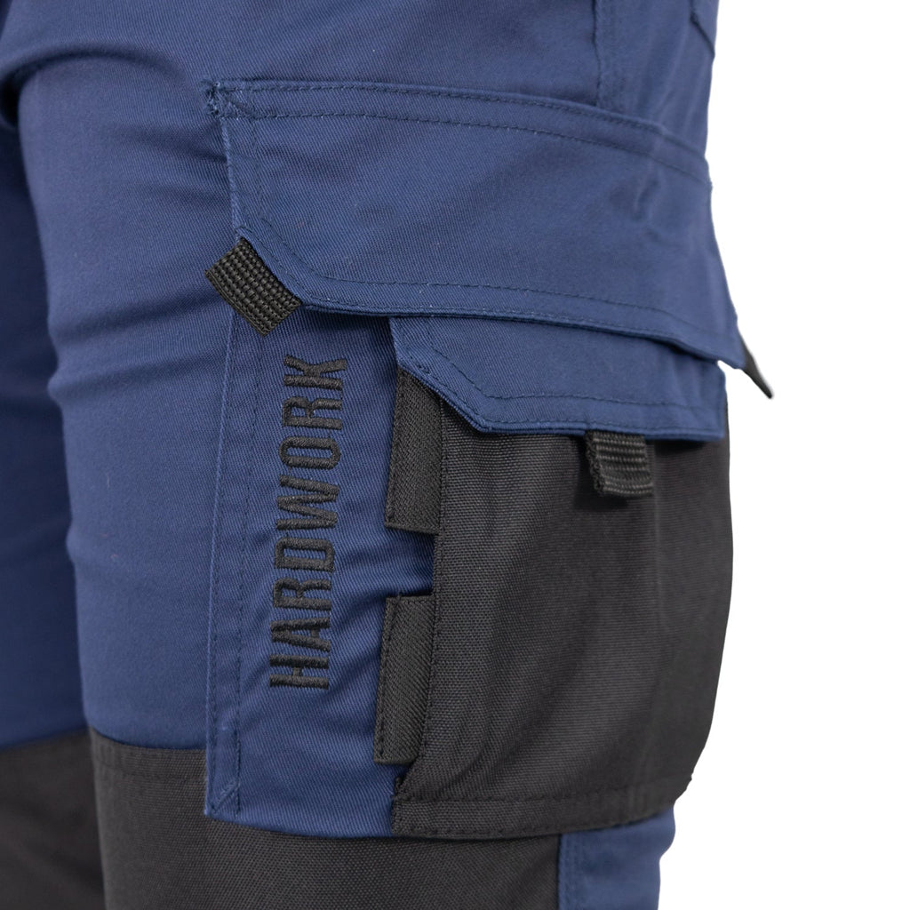PANTALÓN CARGO HW DAKOTA SPANDEX DEEP BLUE