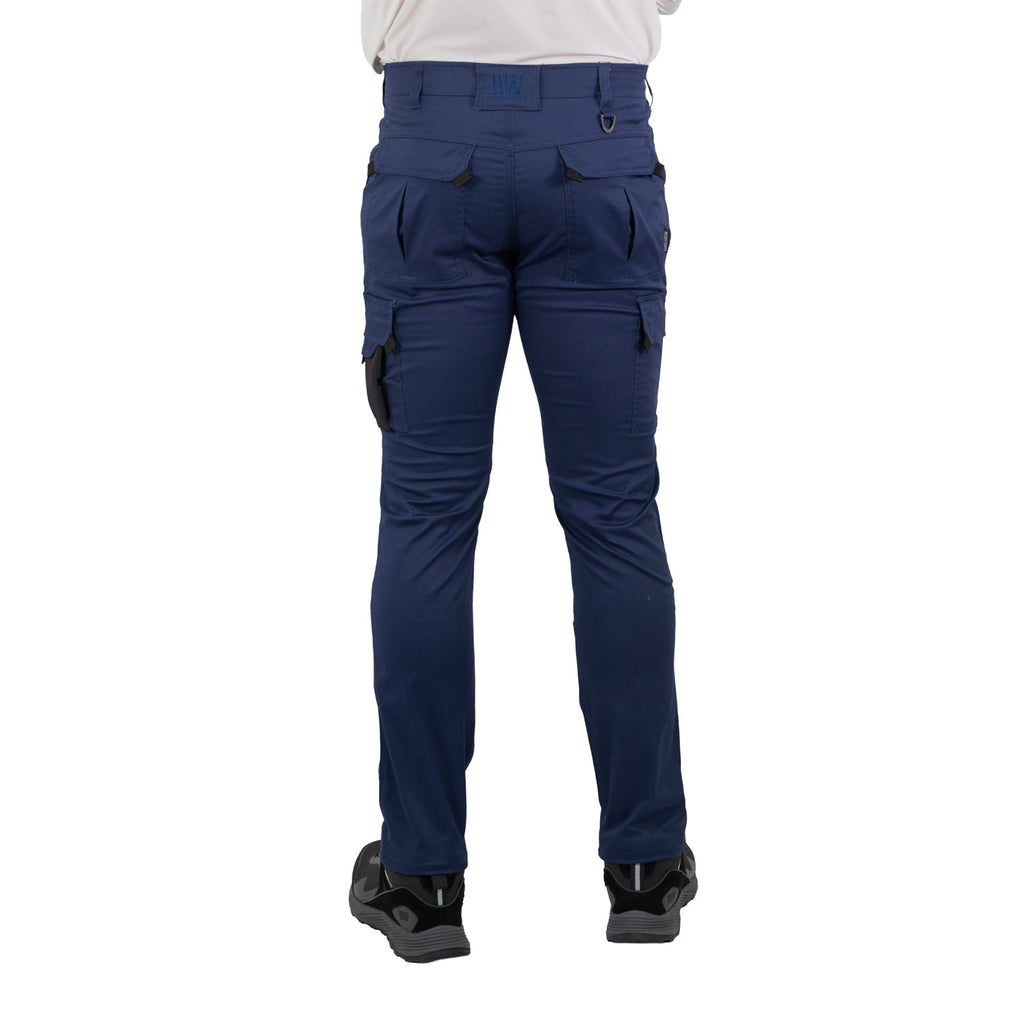 PANTALÓN CARGO HW DAKOTA SPANDEX DEEP BLUE