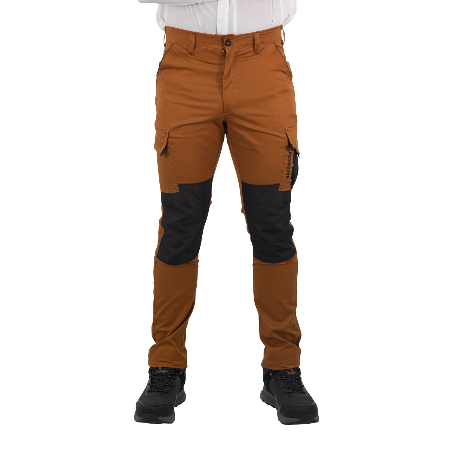 PANTALÓN CARGO HW DAKOTA SPANDEX CAMEL