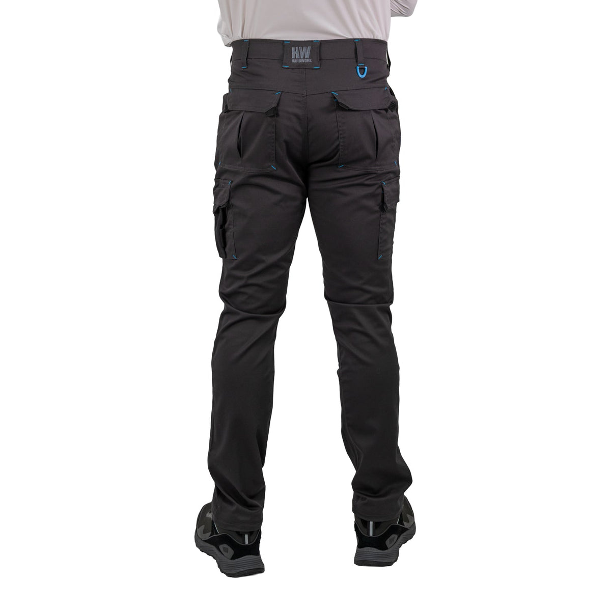 PANTALÓN CARGO HW DAKOTA SPANDEX CARBON GREY