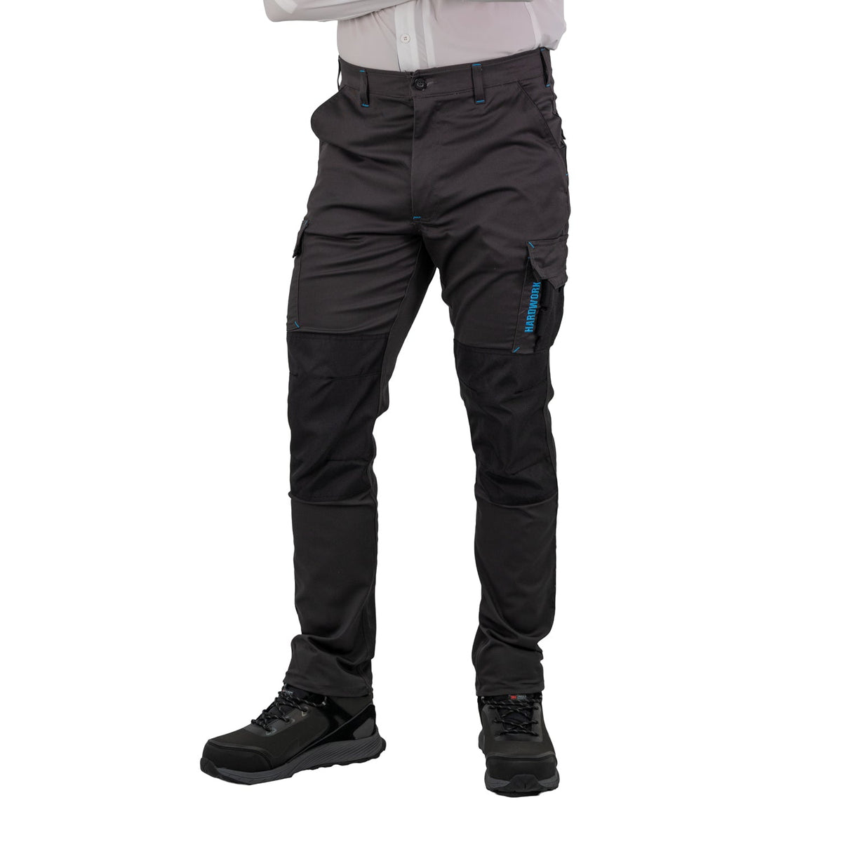 PANTALÓN CARGO HW DAKOTA SPANDEX CARBON GREY