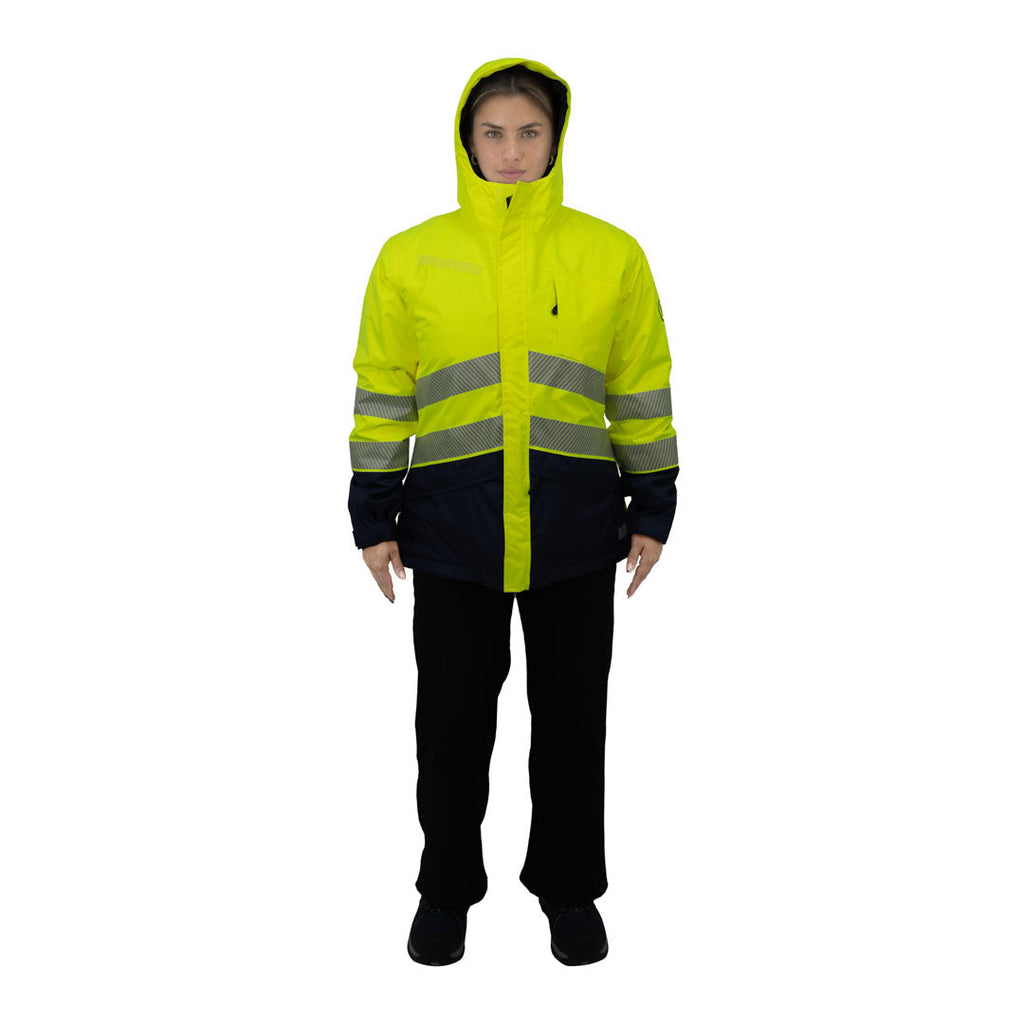 Parka HW Artica Mujer Amarillo Fluor