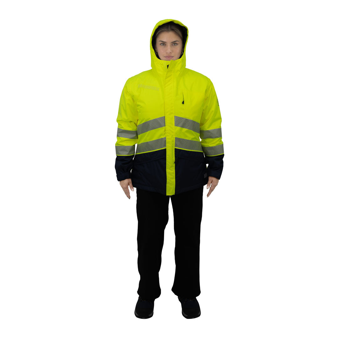 Parka HW Artica Mujer Amarillo Fluor