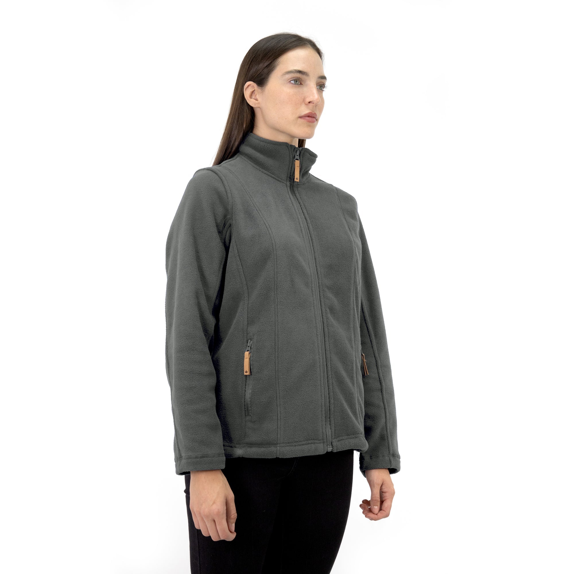POLAR QUEBEC PARDO MUJER GRIS