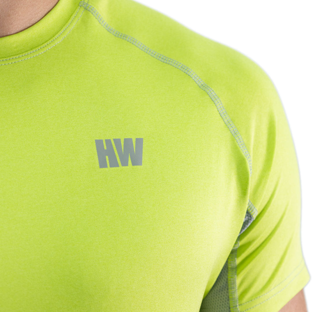 Polera Dry Fit HW SPX Manga Corta Hombre Lime