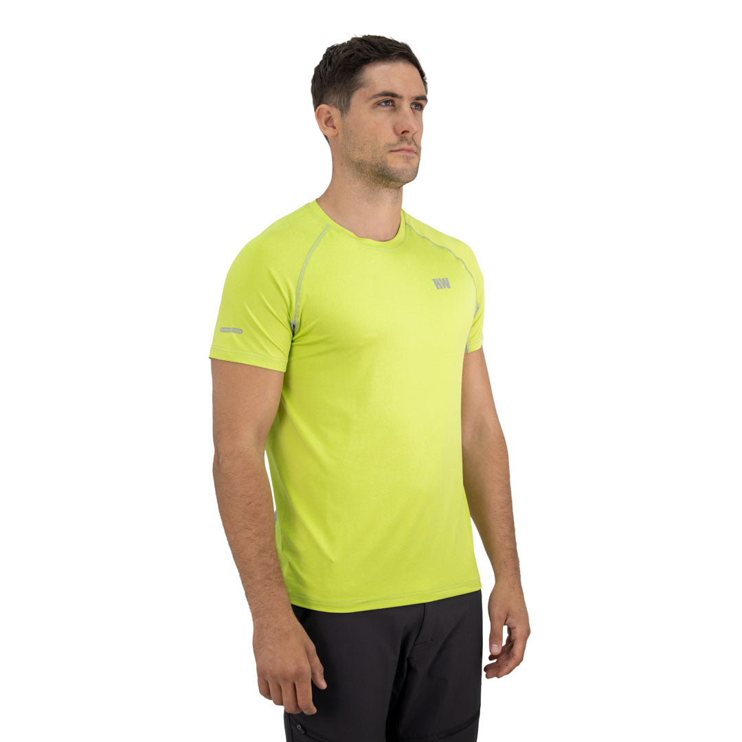 Polera Dry Fit HW SPX Manga Corta Hombre Lime