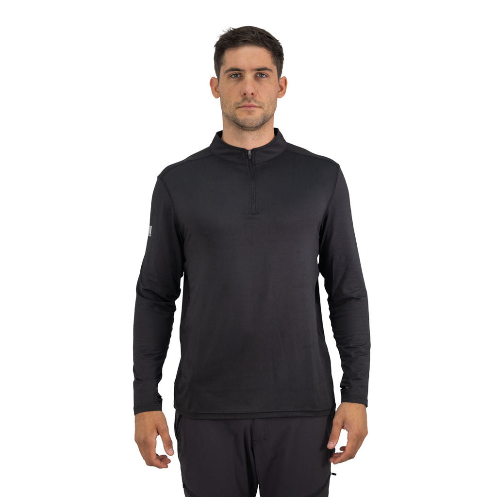 Polera Dry Fit HW SPX Manga Larga Hombre Black