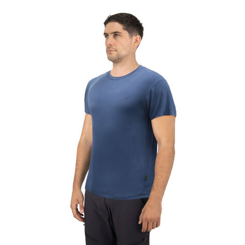 Polera HW Bamboo Navy Blue