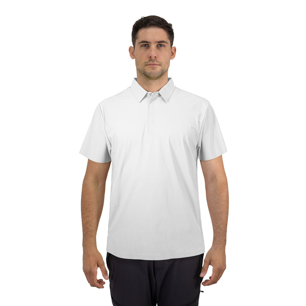 Polera HW Woods Manga Corta Blanco