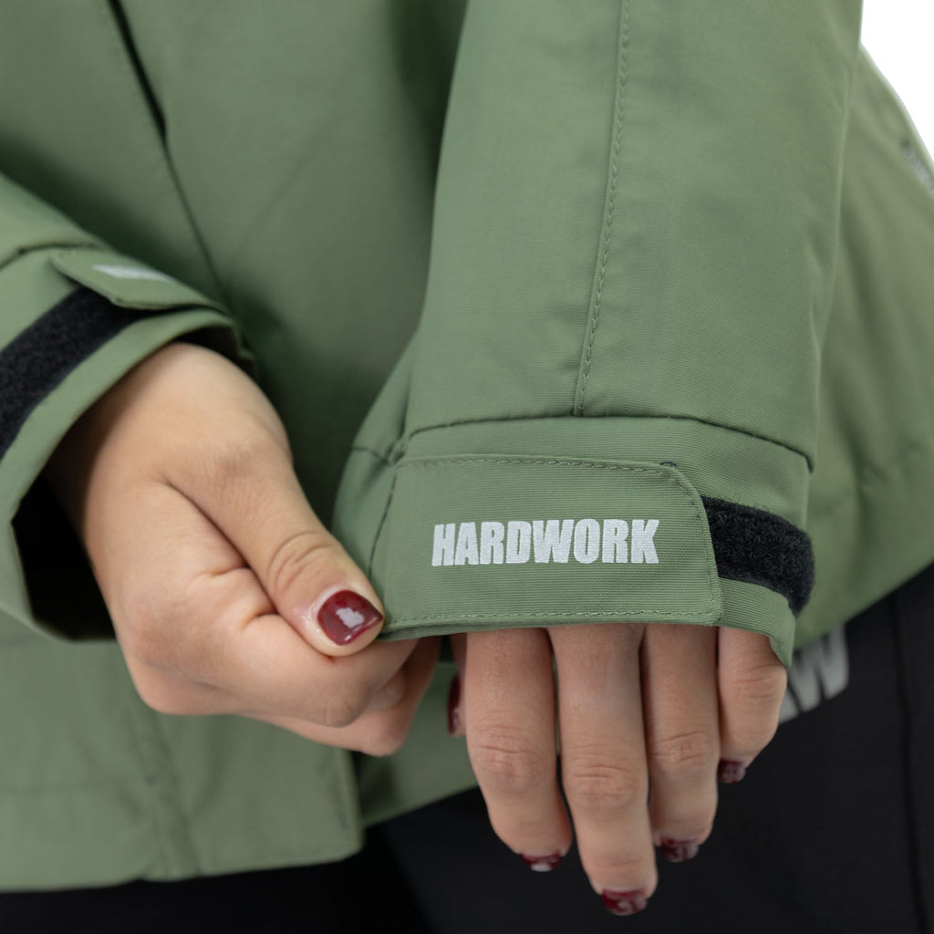 Parka Desmontable HW Reno 3 en 1 Verde Oliva Mujer