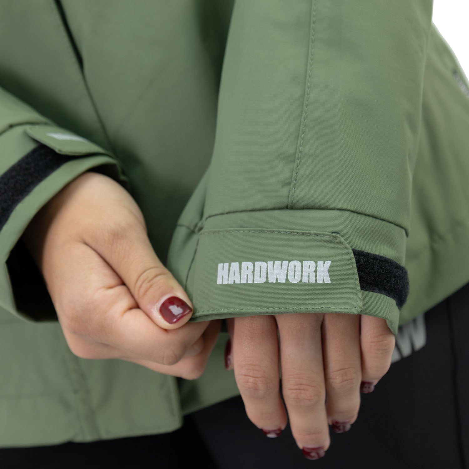 Parka Desmontable HW Reno 3 en 1 Verde Oliva Mujer
