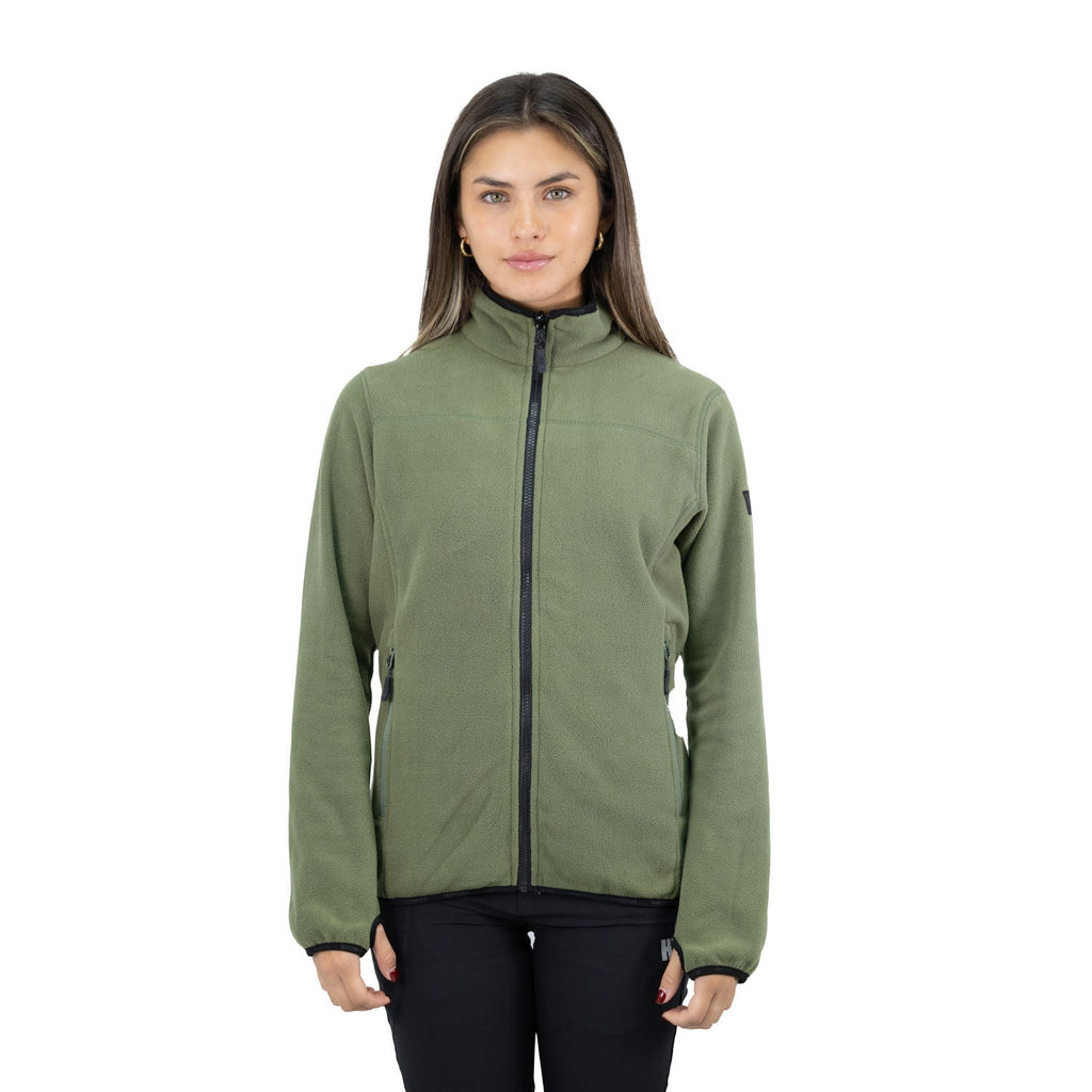 Parka Desmontable HW Reno 3 en 1 Verde Oliva Mujer