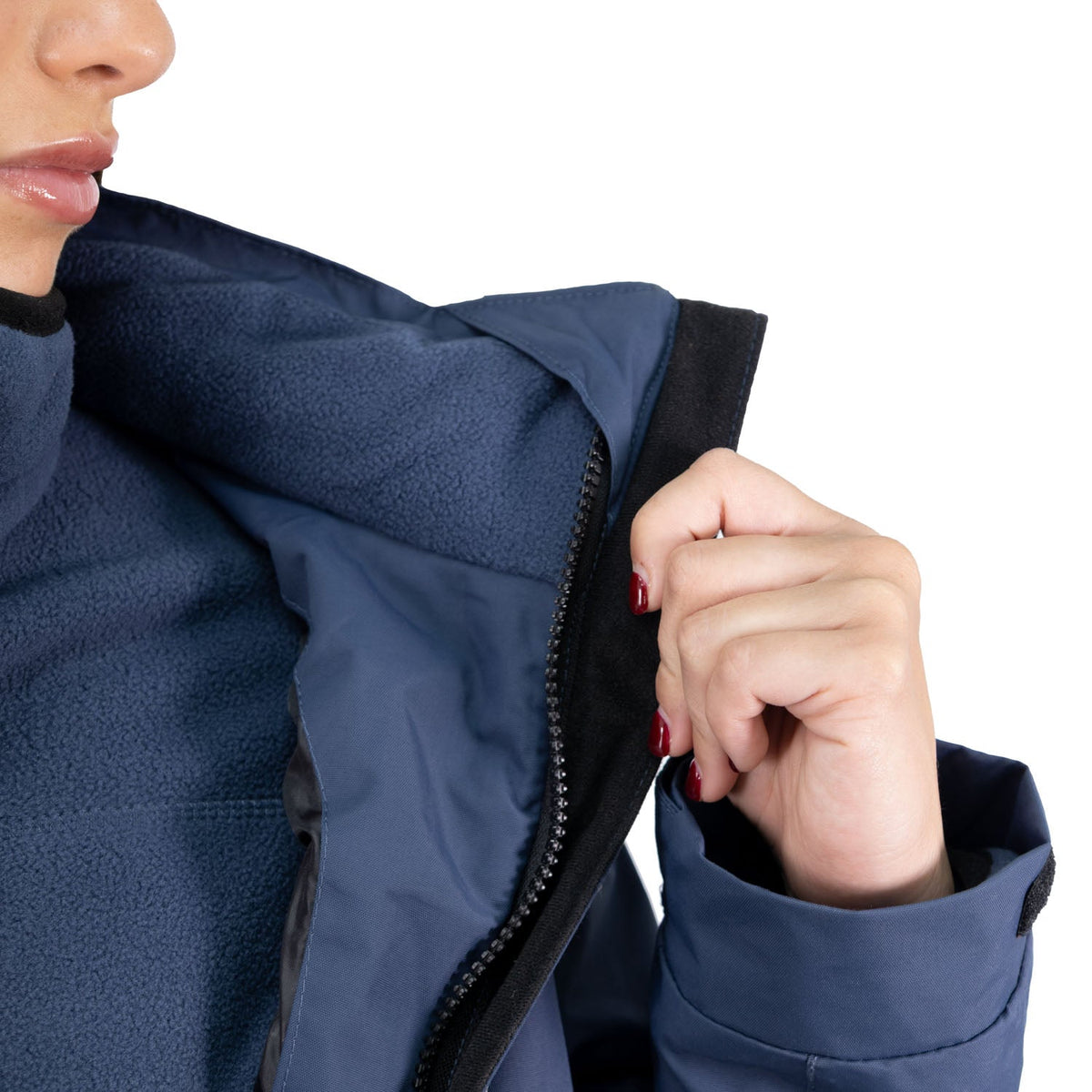 Parka Desmontable HW Reno 3 en 1 Deep Blue Mujer