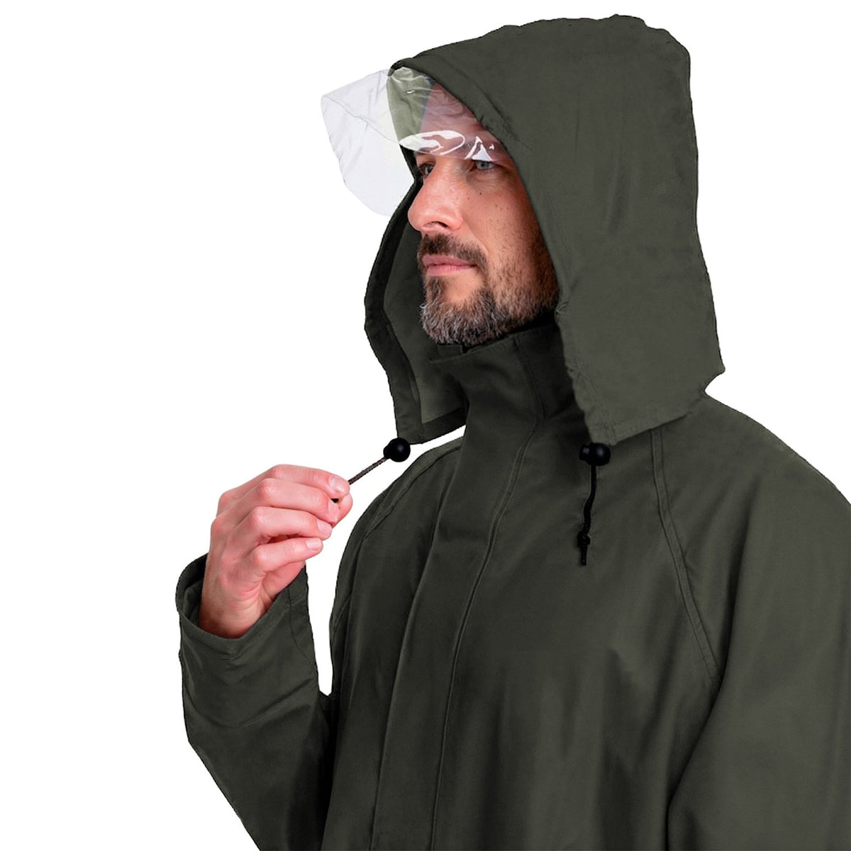 Traje Impermeable Alaska PU/PVC Verde Petróleo
