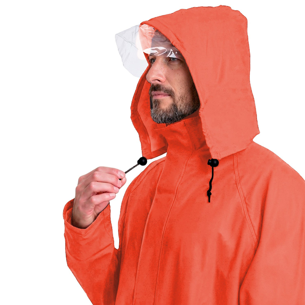 Traje Impermeable Alaska PU/PVC Naranjo