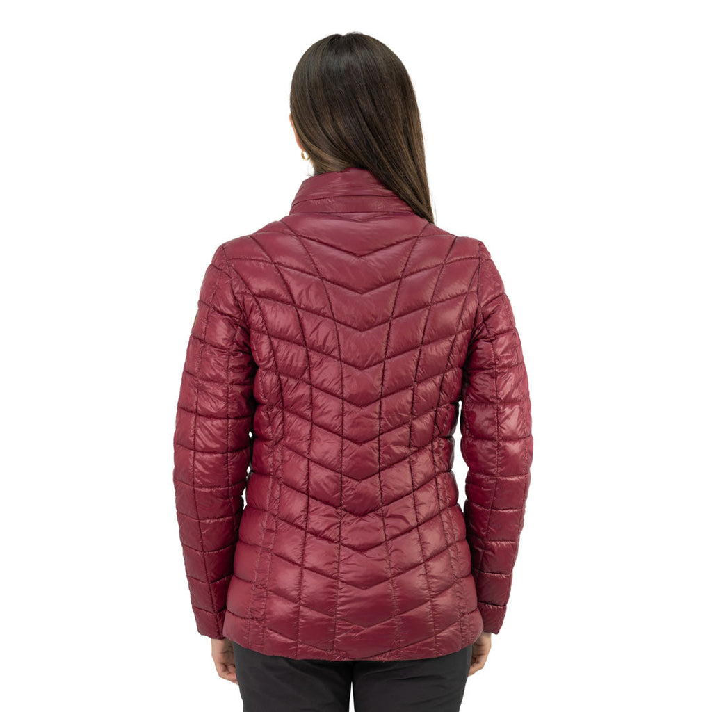 Parka Insulada HW Traveler Mujer Cabernet