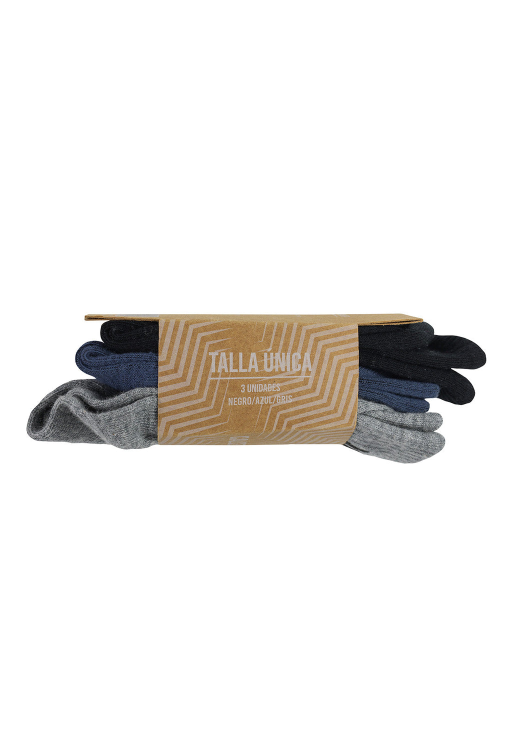 Tripack Calcetines HW Algodón Tobillero Mujer